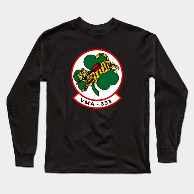 VMA 333 Fighting Shamrocks Long Sleeve T-Shirt by Yeaha